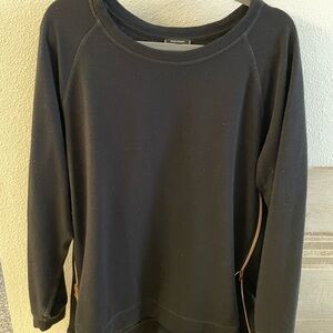 Stella Dot black zipper tunic